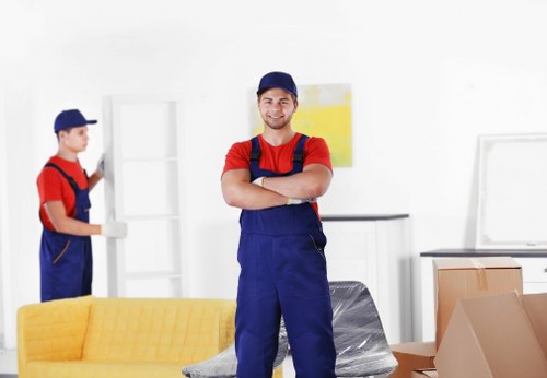 Comprehensive office relocation services including packing and transportation